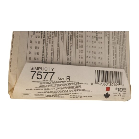 Easy McCalls 3238 & Simplicity 9691 7577 Womens Sewing Patterns Dresses Shirts - Picture 7 of 11